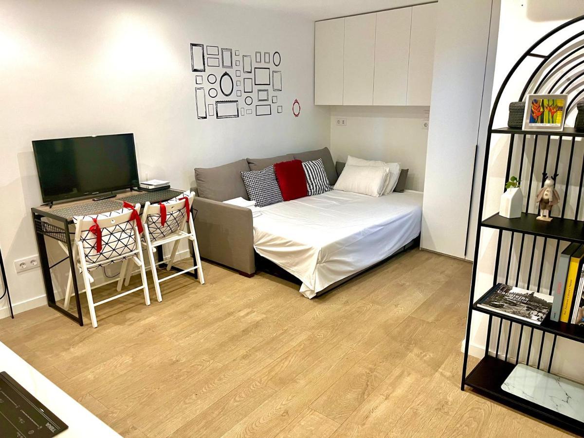 מדריד Tesoro Calle, Precioso Estudio Super Equipado Para Dos En Malasana מראה חיצוני תמונה